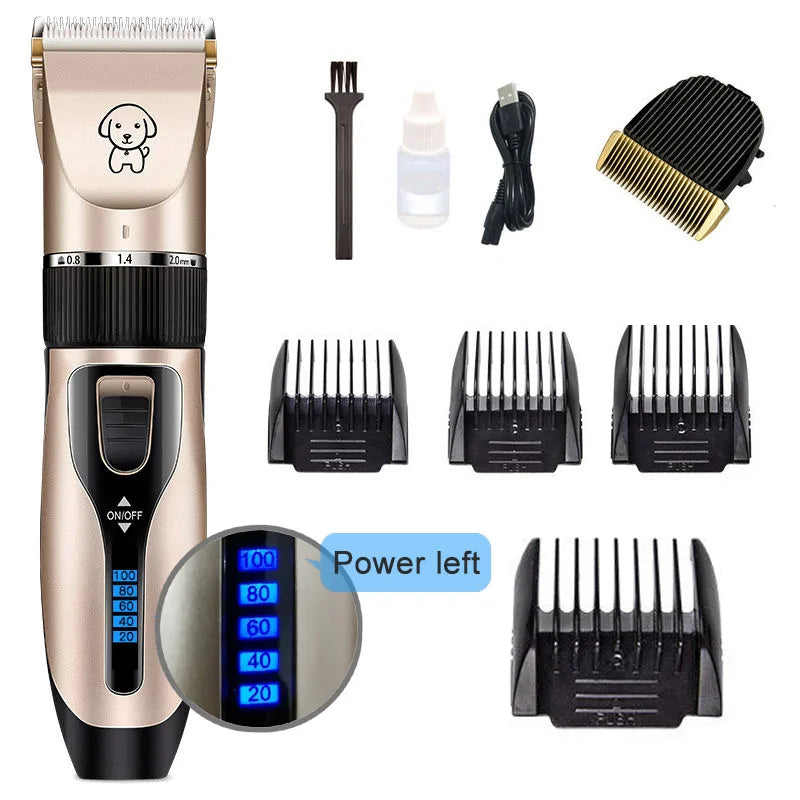 Pet Hair Clipper Grooming Set