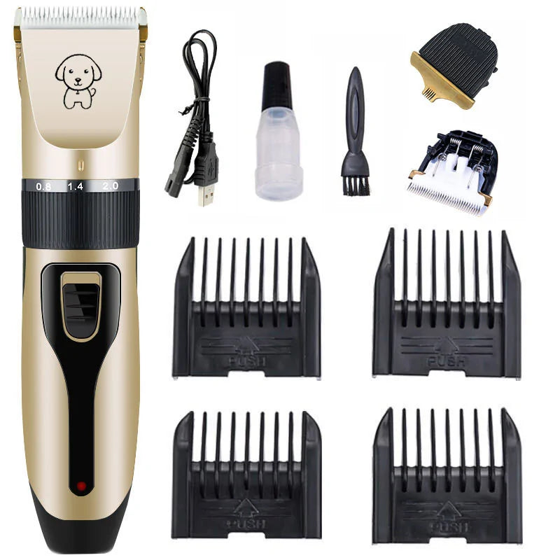 Pet Hair Clipper Grooming Set