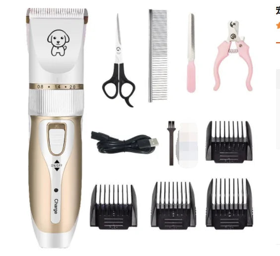 Pet Hair Clipper Grooming Set