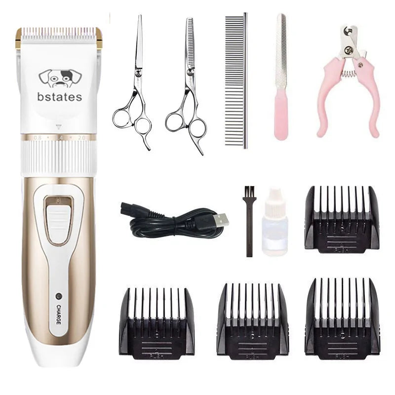 Pet Hair Clipper Grooming Set