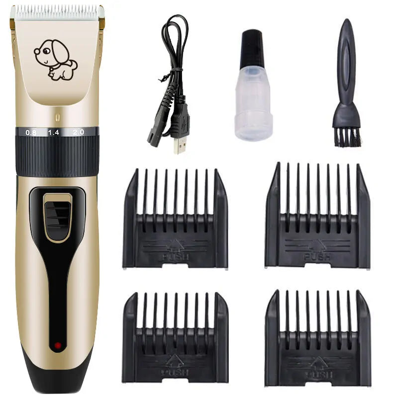 Pet Hair Clipper Grooming Set