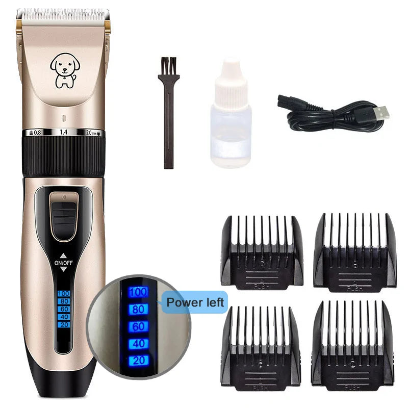 Pet Hair Clipper Grooming Set